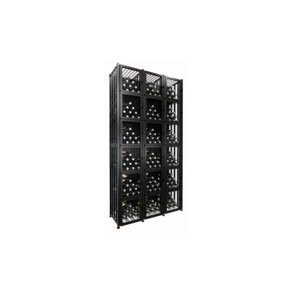 Case & Crate Metal Wine Storage Locker Tall (freestanding wine bottle