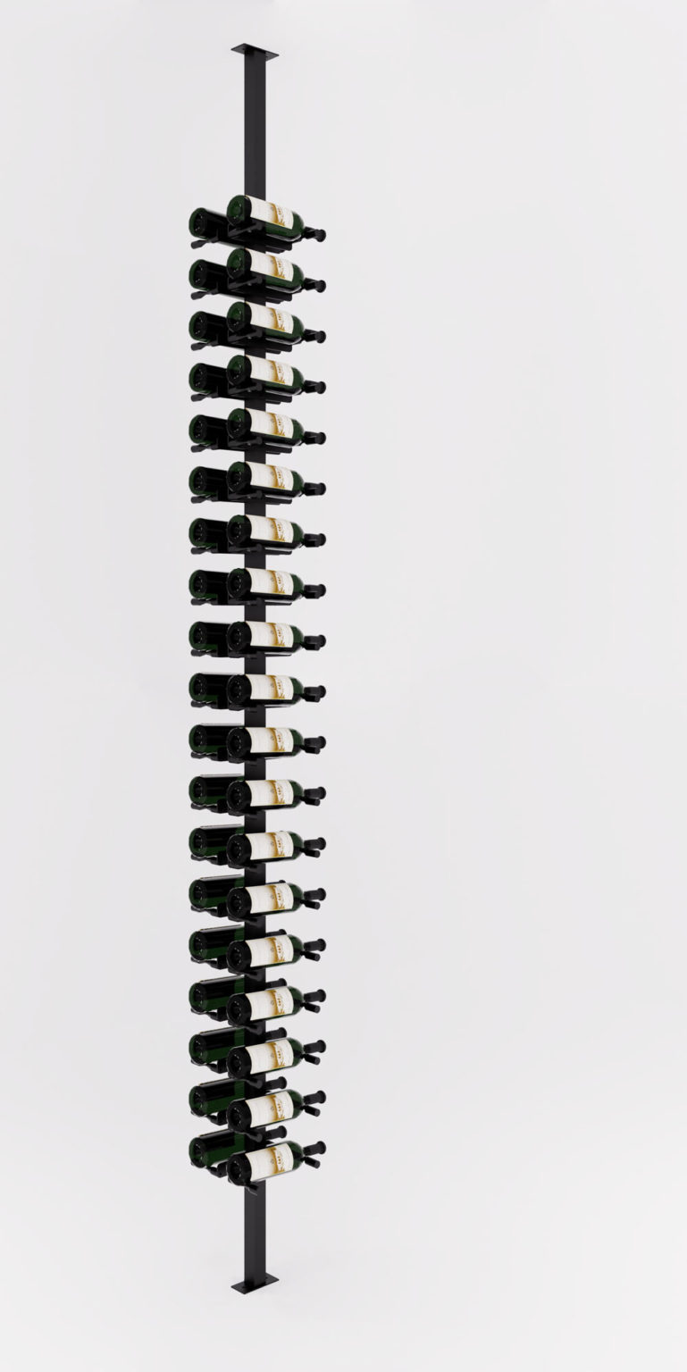 Wine Rack Post Vino Pins Double Sided Post Kit (floor-to-ceiling wine rack system ...
