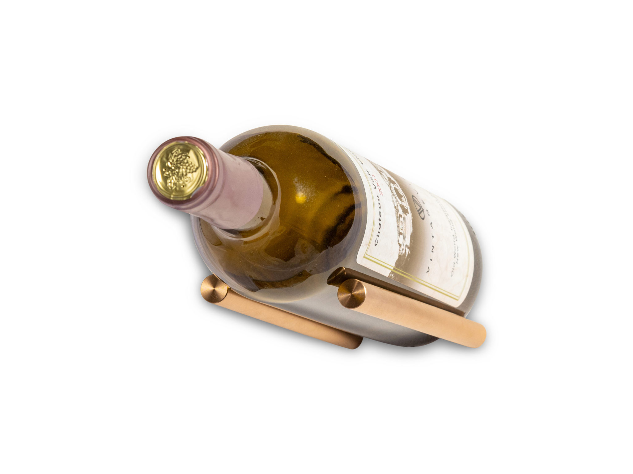 Vino Rails wall mounted metal wine rack peg system VintageView