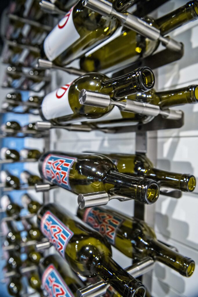 Vino Pins Mounting Plates (floating wine rack system component ...