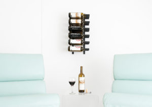 W Series 2 – 610mm Wall Mounted Metal Wine Rack (6-18 bottles ...