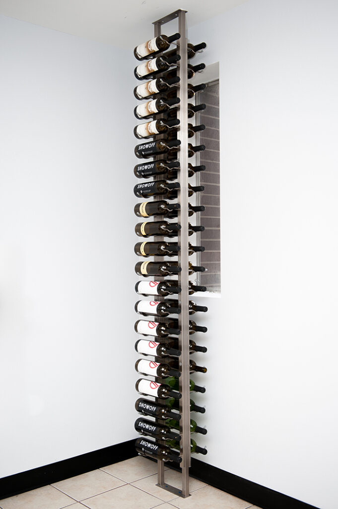W Series Wine Rack Frame (floor-to-ceiling wine rack support component ...